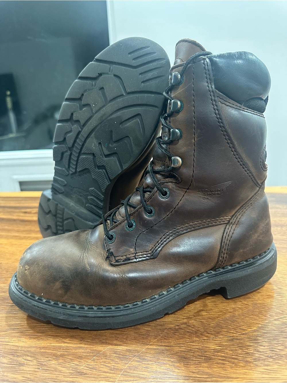 Red Wing Boots Dynaforce Men 7EE 2211 Brown Leather ASTM F2413-05 MI75C75 EH USA